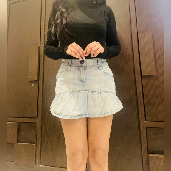 ONLY denim mini skirt - Picture 2 of 16